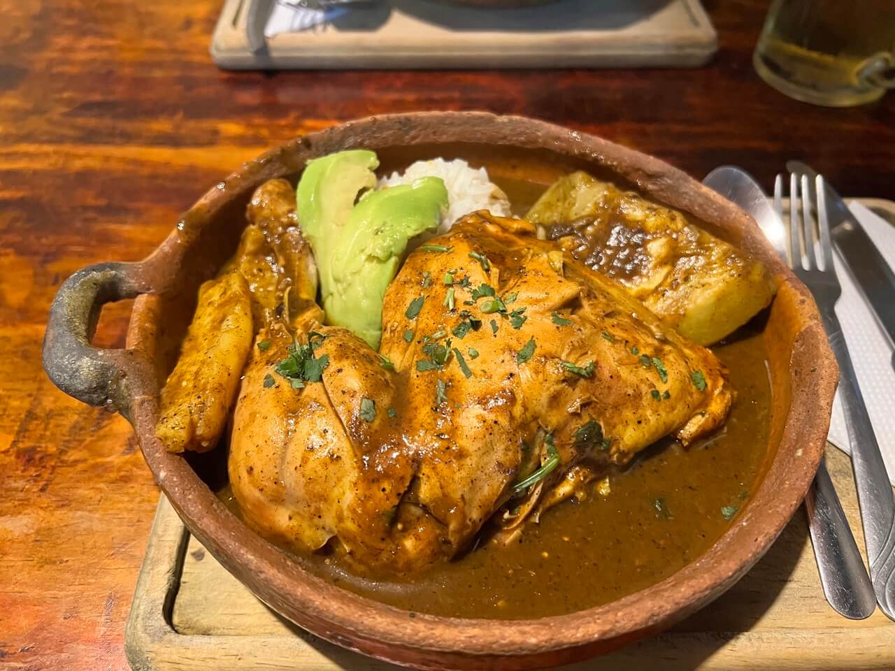 Pepian a traditional dish in Guatemala
