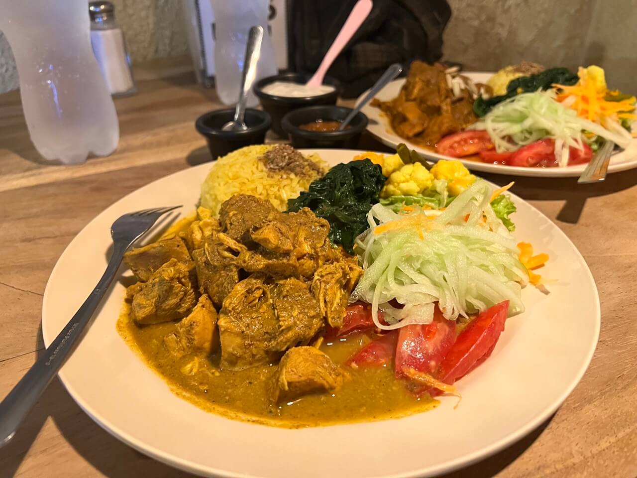 Indonesian Curry in Antigua Guatemala 