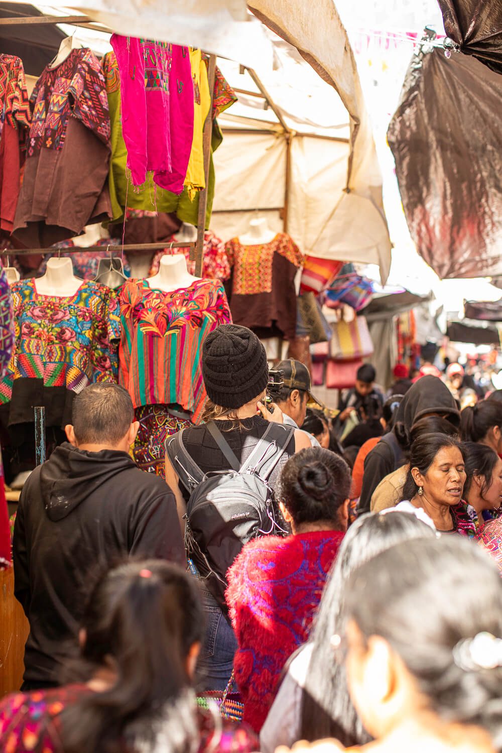 Wondering through the Chichicastenango Market