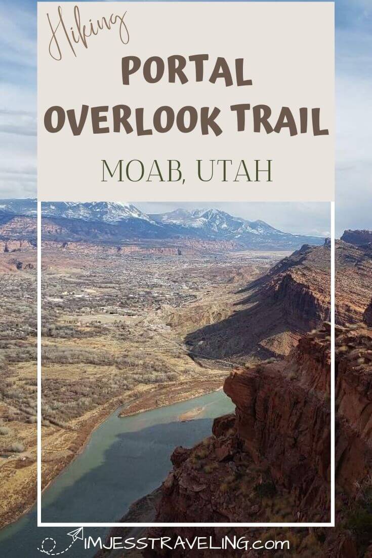 Portal Overlook Trail in Moab