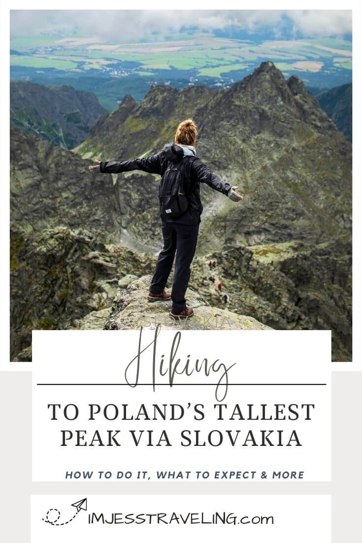 Hiking Rysy Peak in Slovakia