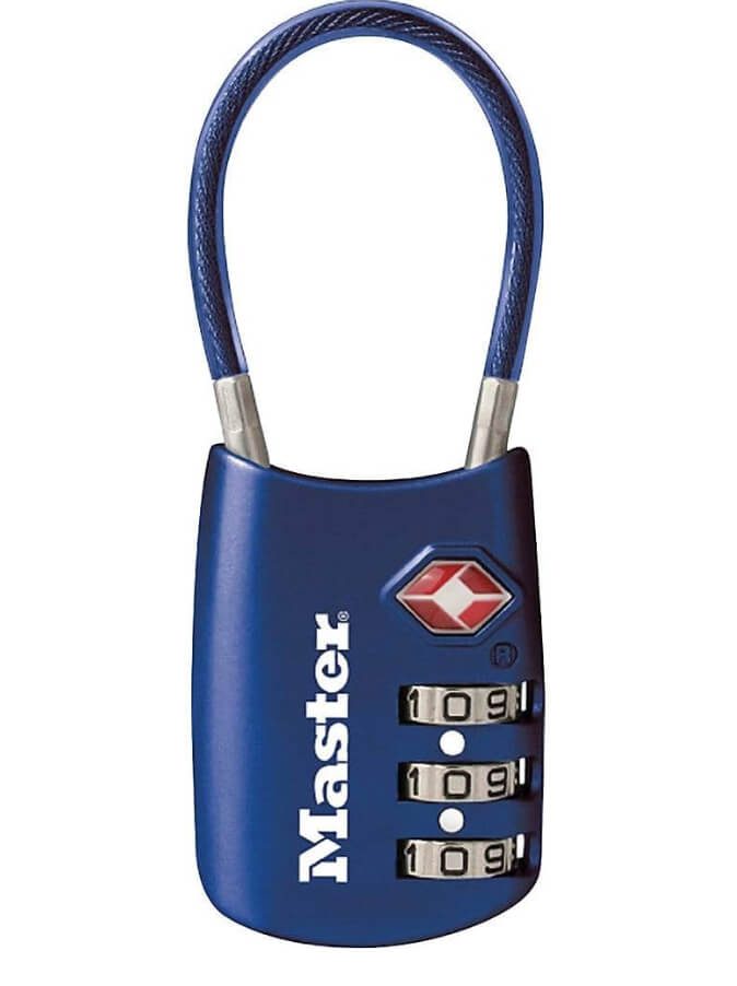 Luggage lock a practical gadget for backpacker