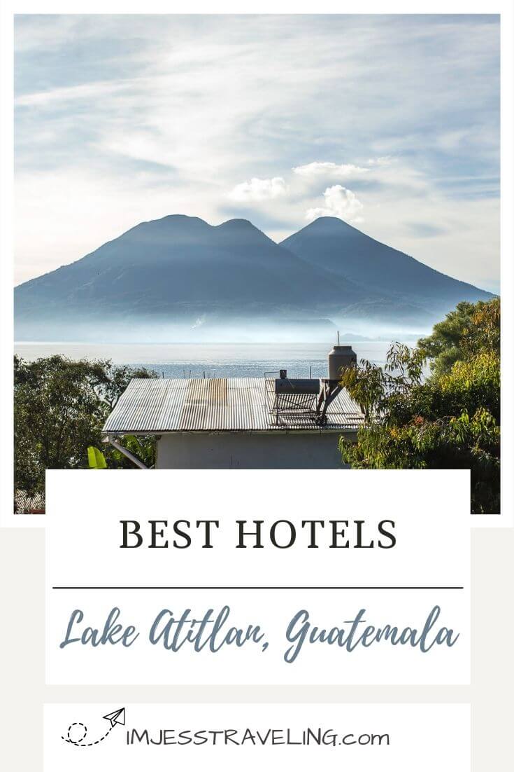Where to stay in Lake Atitlan
