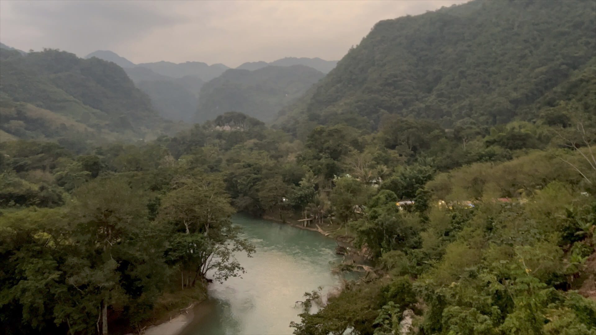 Semuc Champey from above