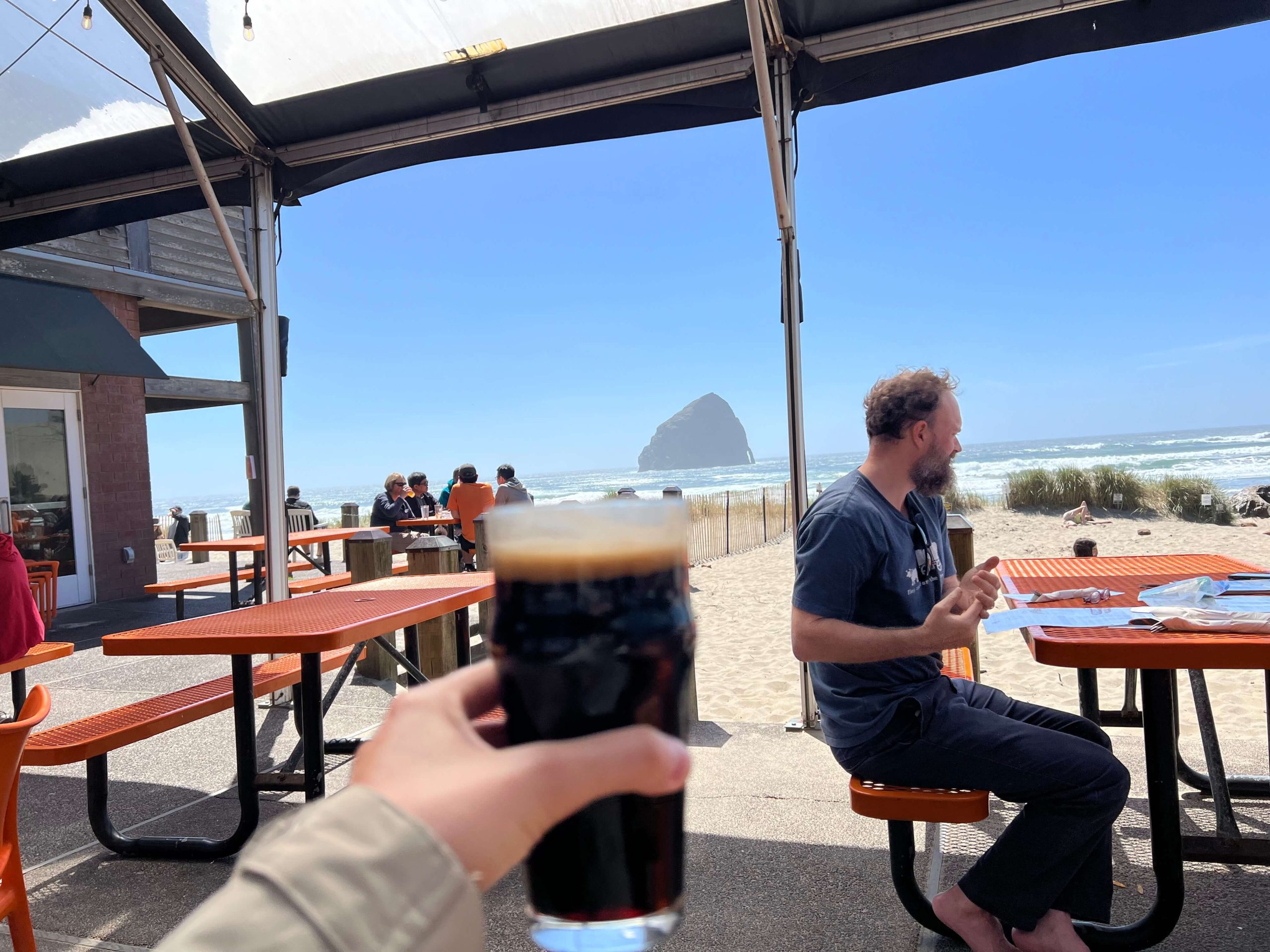 Brews at the Pelican Brewery in Pacific City