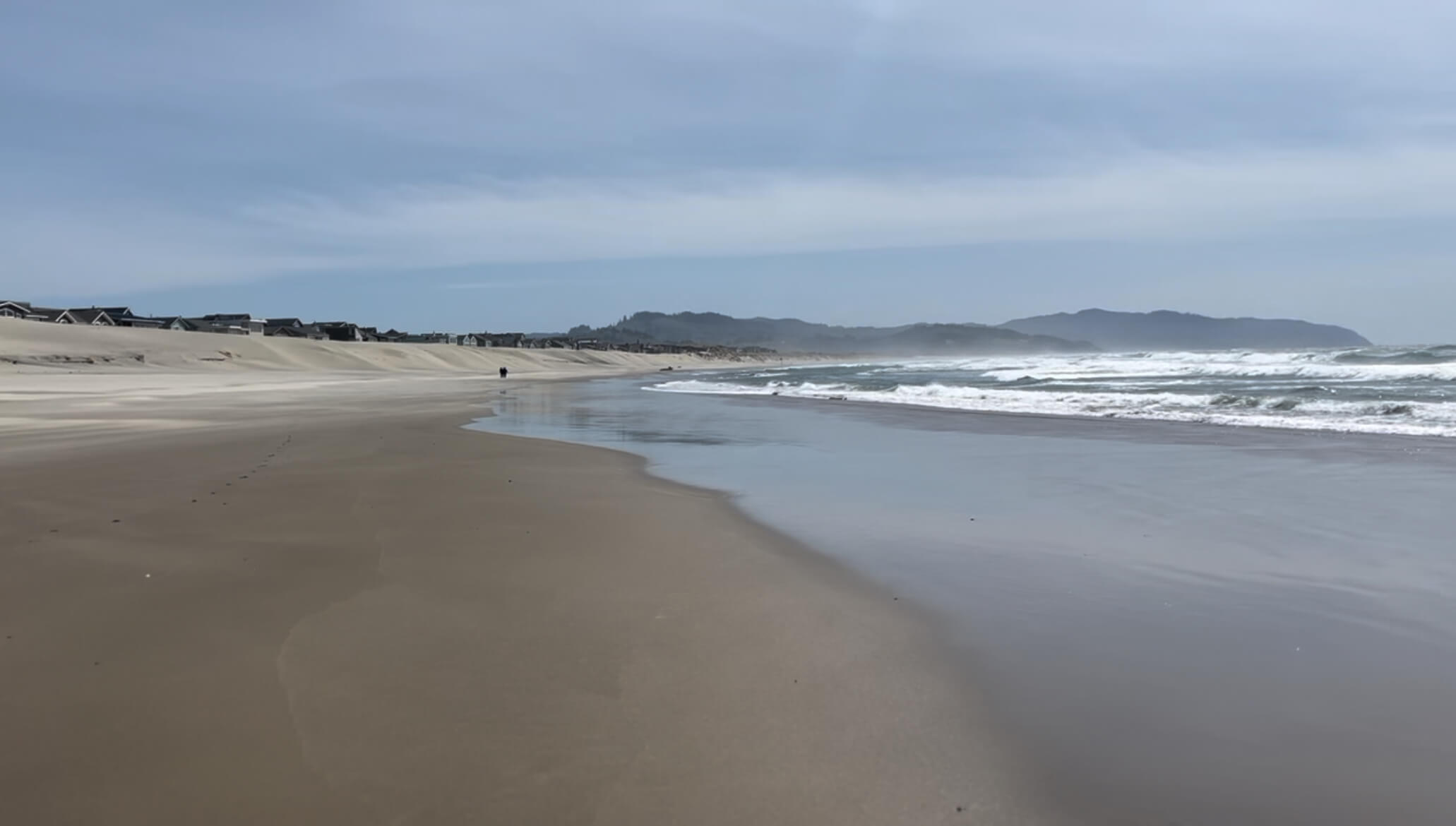 Beach in Pacific City 