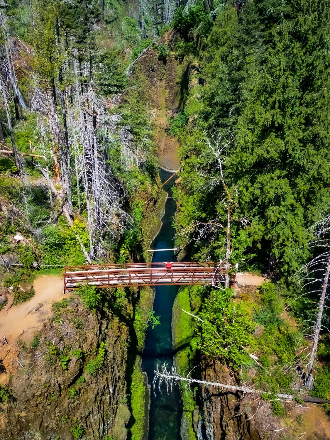 Highbridge from above<br />
