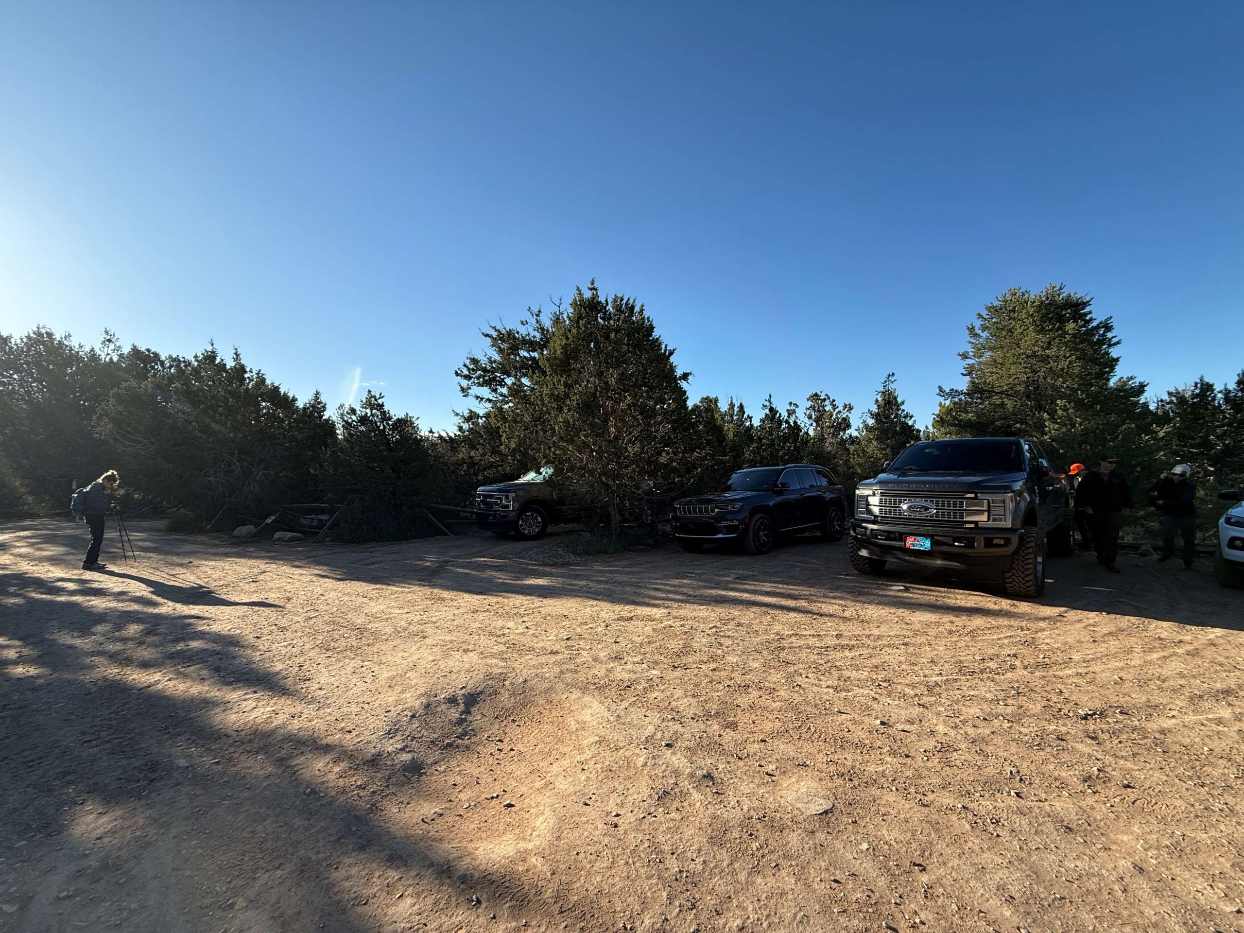 Observation Point Parking Lot