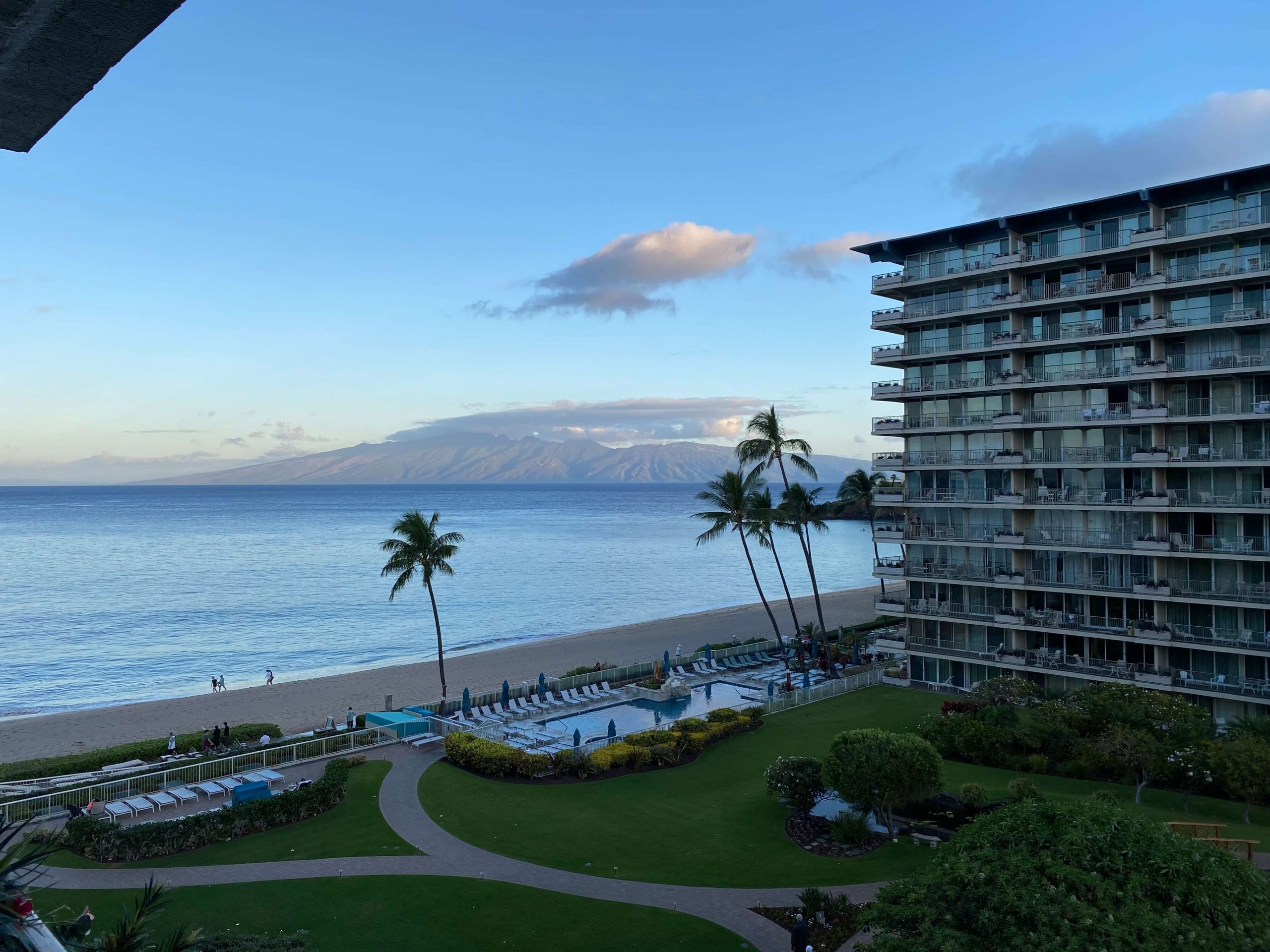 Views from a Kaanapali Resort